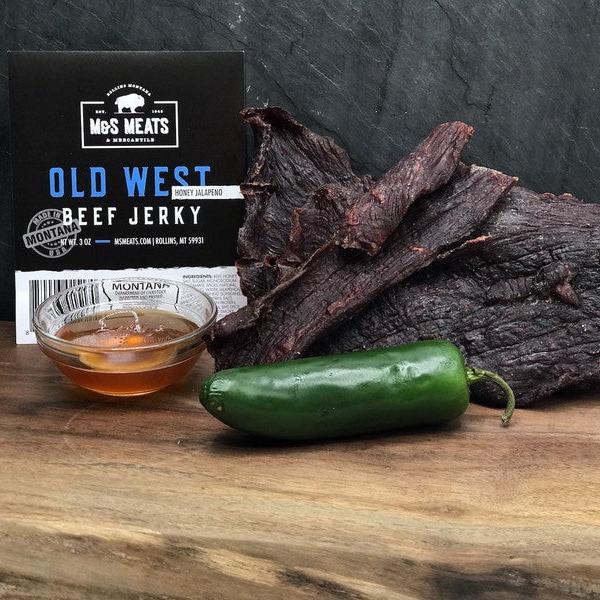 Honey Jalapeno Old West Beef Jerky - Image 3