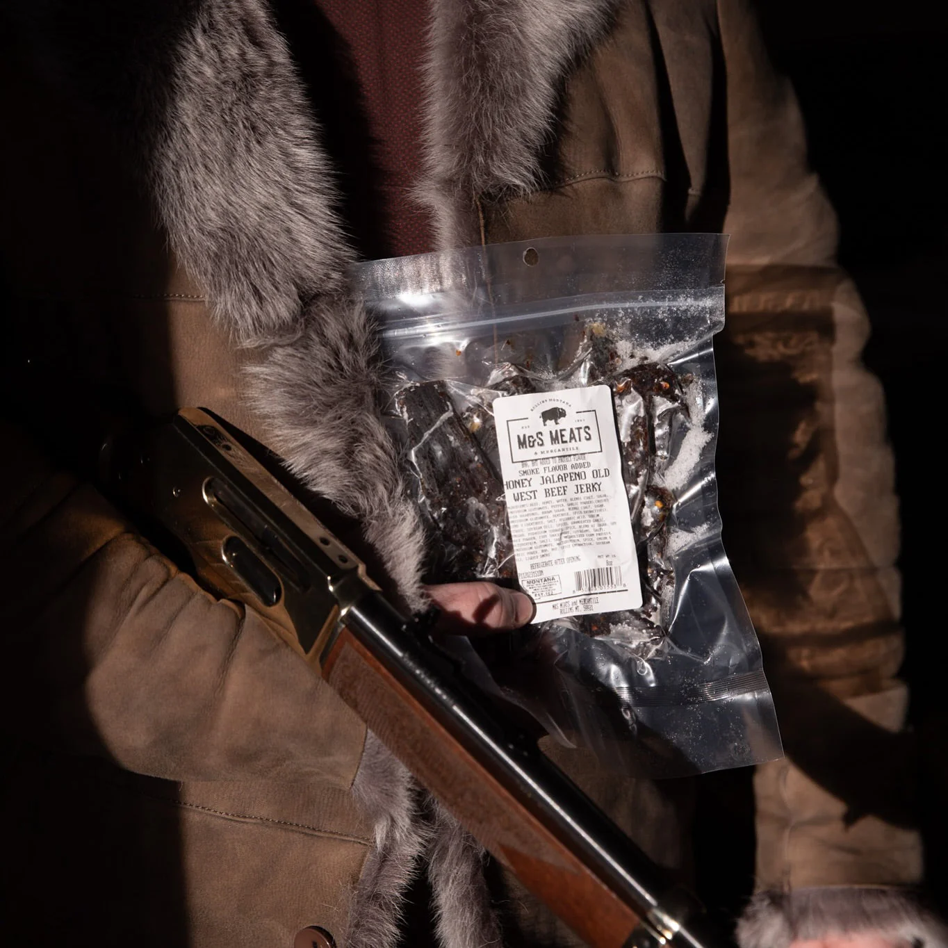 Honey Jalapeno Old West Beef Jerky - Image 6