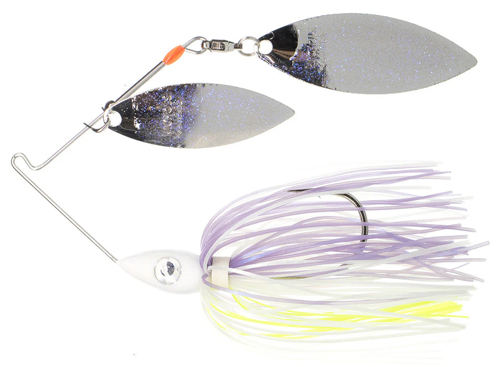 Nichols Lures Pulsator Spinnerbait Metal Flake Double Willow - Image 2