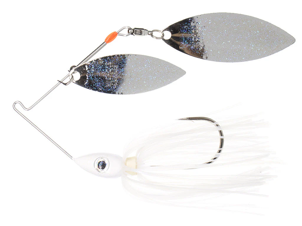 Nichols Lures Pulsator Spinnerbait Metal Flake Double Willow - Image 3