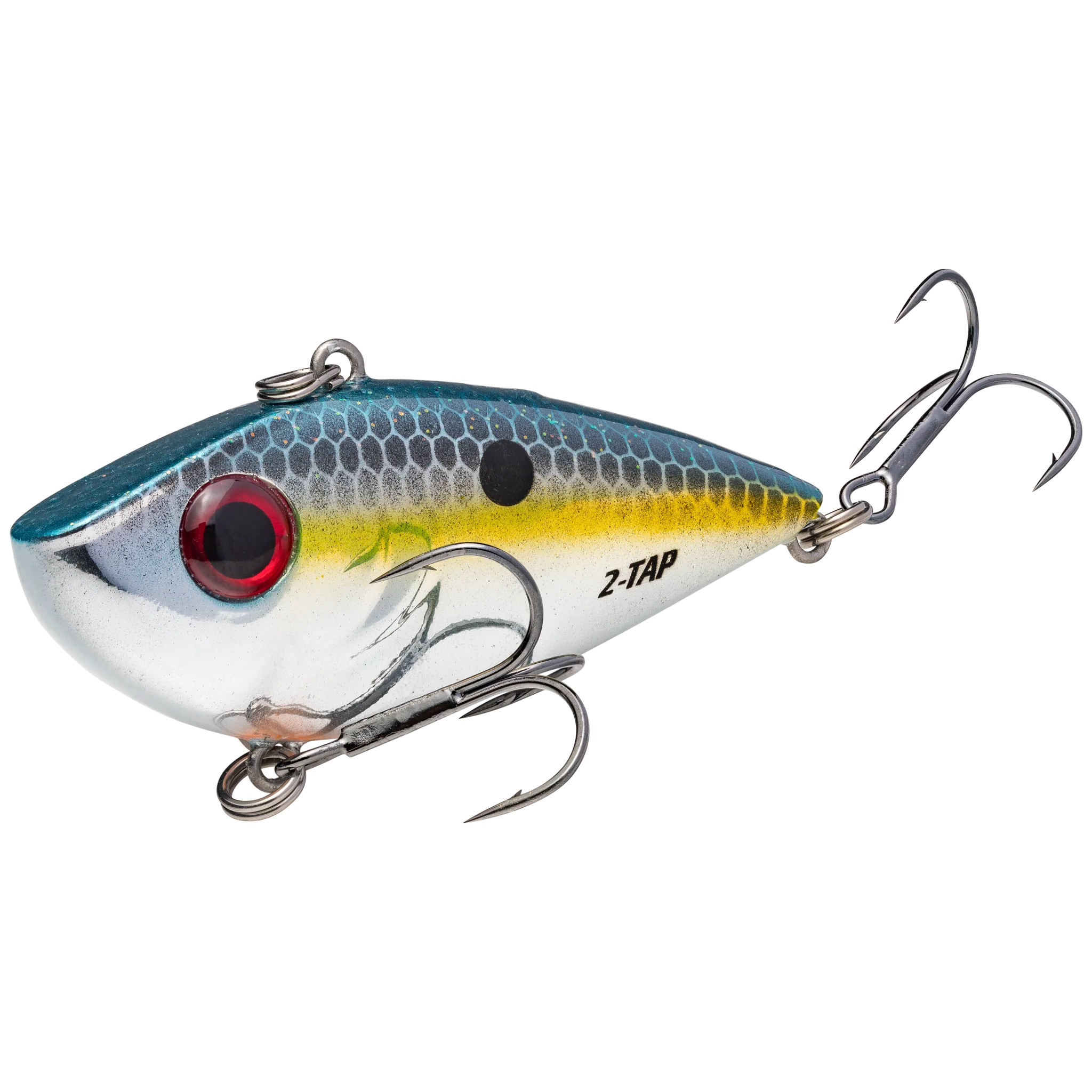 Strike King Red Eyed Shad 2-Tap Tungsten 1/2 oz - Image 26
