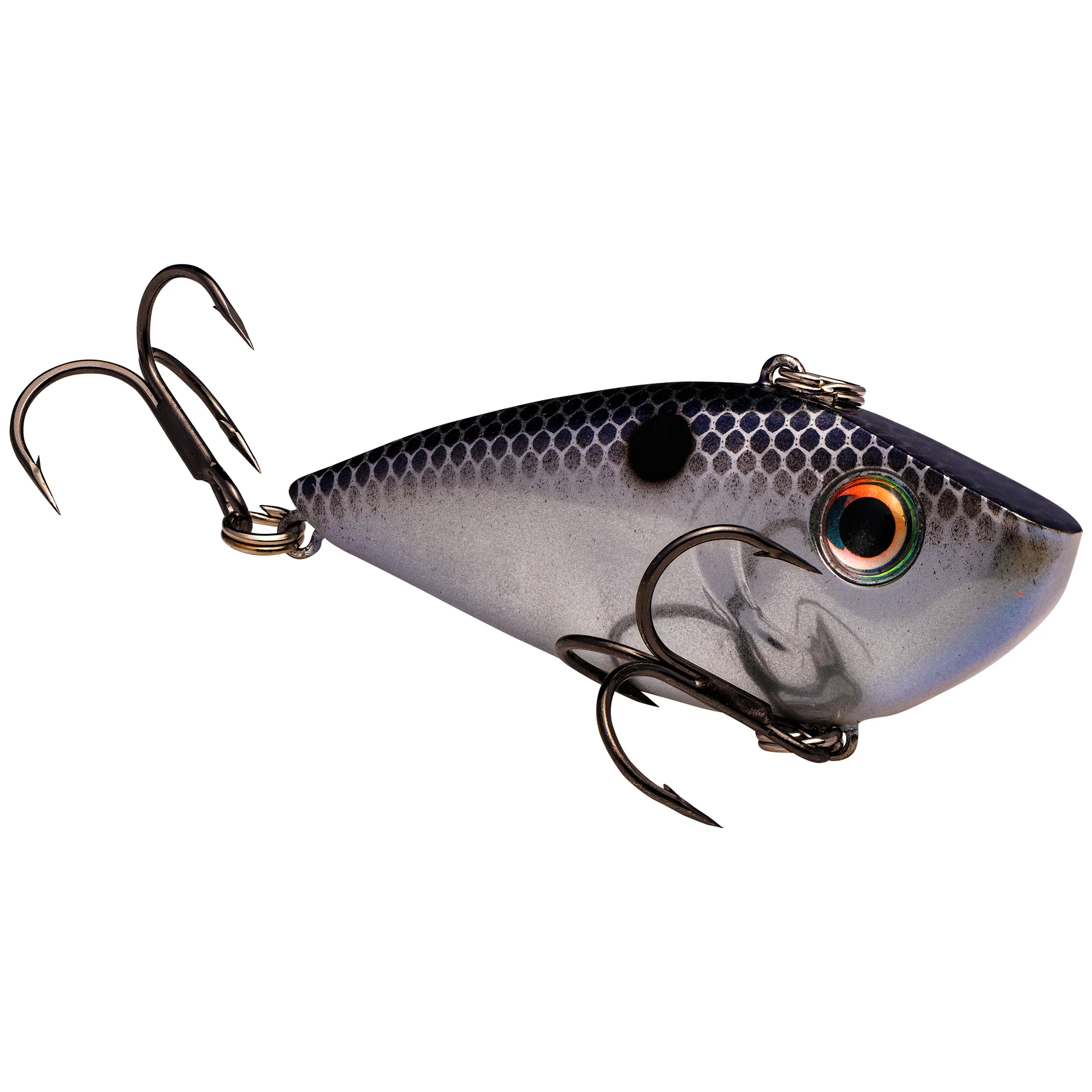 Strike King Red Eyed Shad 2-Tap Tungsten 3/4 oz - Image 21