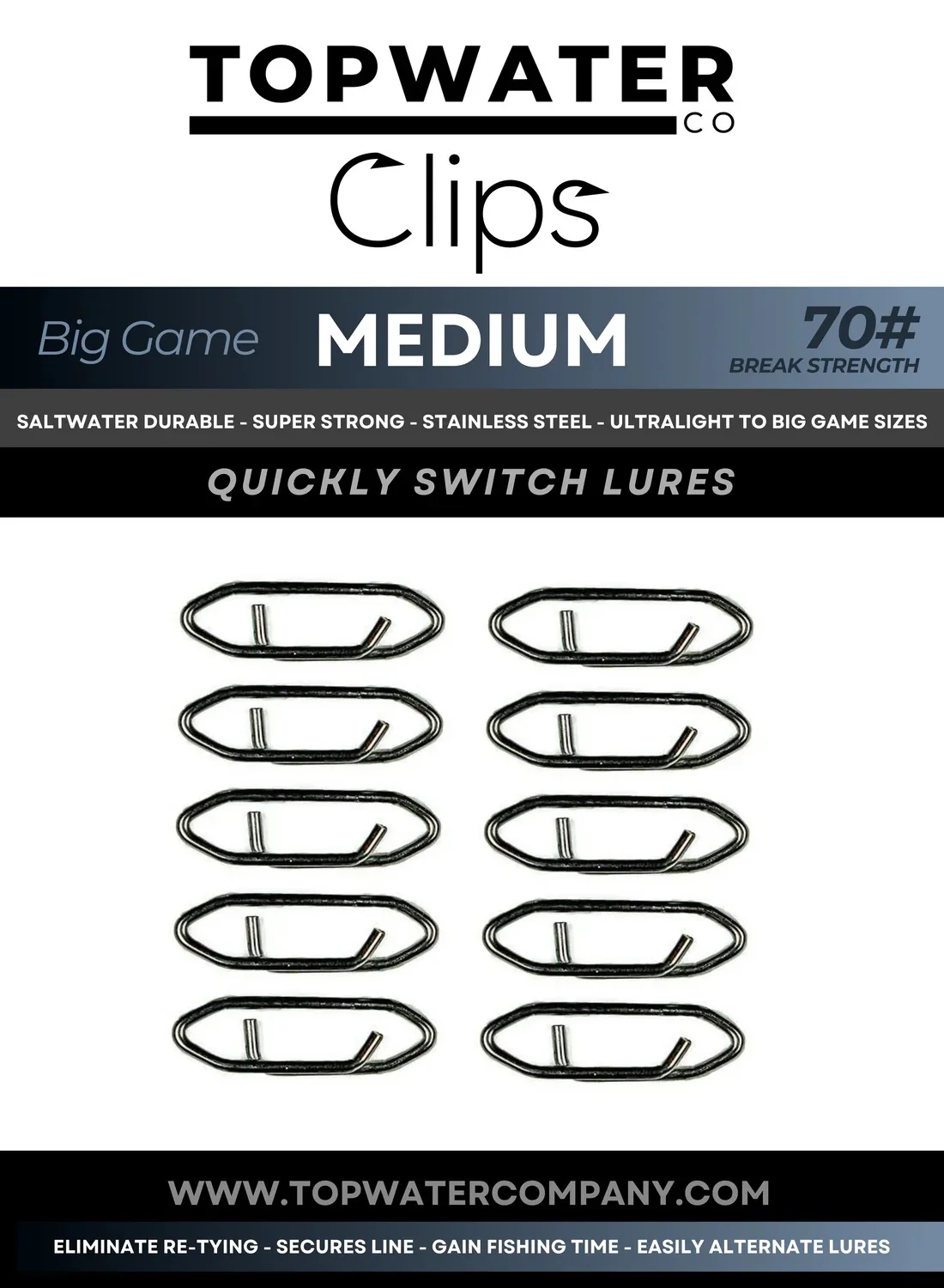 Top Water Co. Speed Clips - Image 4