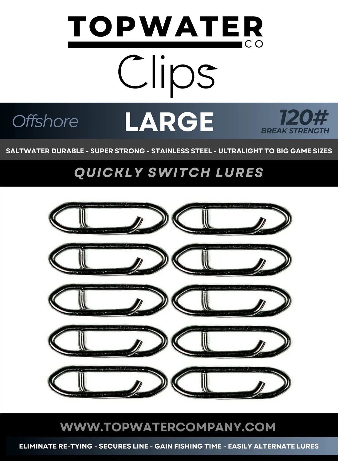 Top Water Co. Speed Clips - Image 5